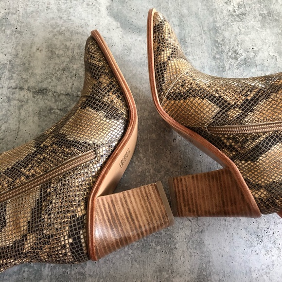 New Free People Barclay Snake Western Boots - Picture 8 of 8